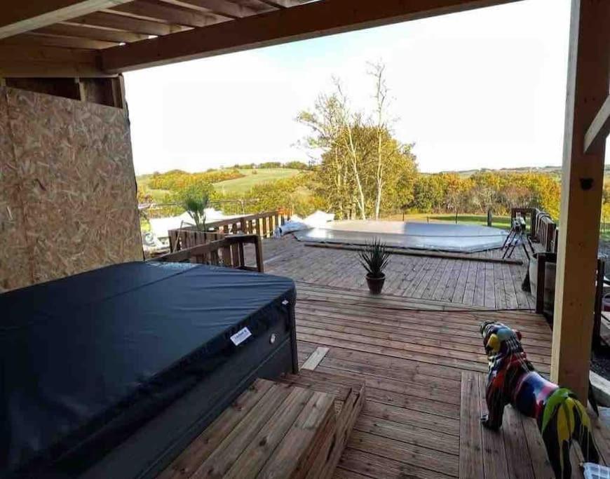Gite A La Ferme Avec Jacuzzi Et Piscine Chauffee Saint-Felix-de-Tournegat Exteriér fotografie