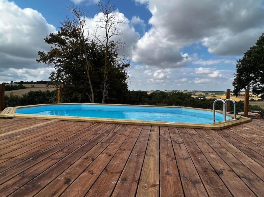 Gite A La Ferme Avec Jacuzzi Et Piscine Chauffee Saint-Felix-de-Tournegat Exteriér fotografie